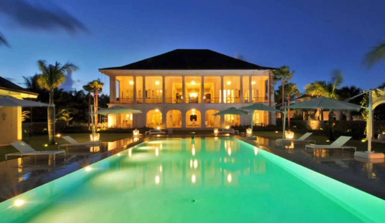 Villa Luxury 9-Bedroom Ocean And Golf Front Mansion With Full Service Staff In Exclusive Resort Punta Cana